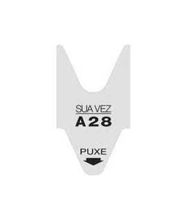 Rolo de etiquetas numeradas para KIT " Sua Vez"